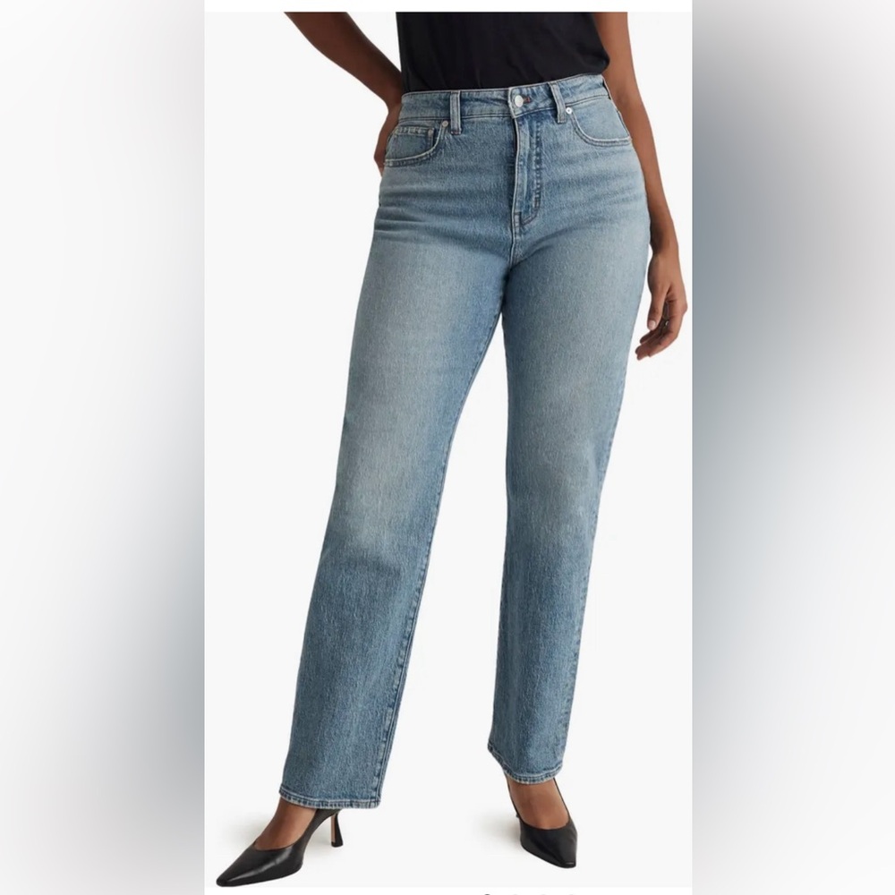 Madewell The Curvy '90s Straight Leg Jeans Size 25P